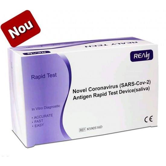 Test rapid antigen SARS-COV-2-REALY TECH prelevare din salivă
